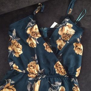 Floral jumpsuit
